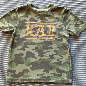GreenCamo Kids Tee "RAD"